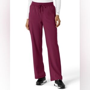 CARHARTT | Marroon Drawstring Scrubs Pants - 2XL